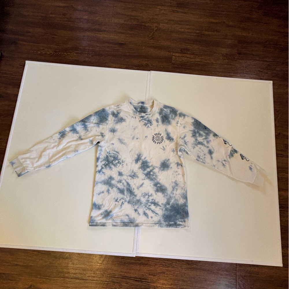 Vans long sleeve tye dye size M